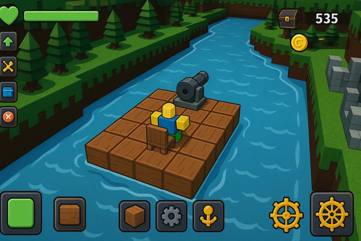 Build A Boat For Treasure 일러스트 1