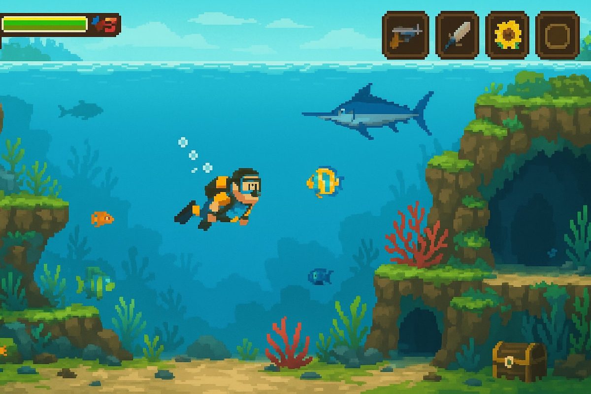 Dave the Diver 일러스트 1