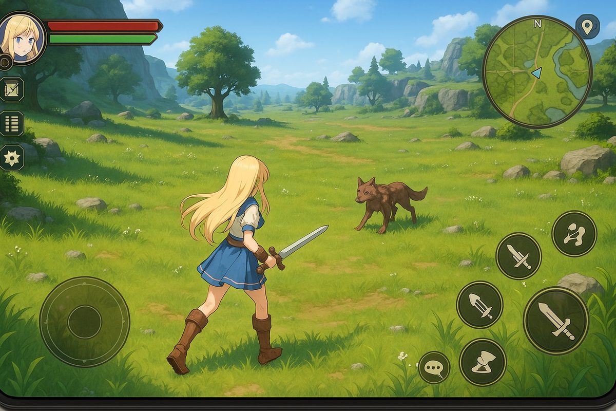 Mabinogi Mobile 일러스트 1