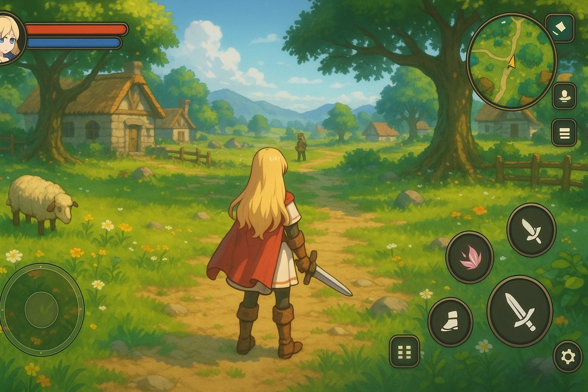 Mabinogi Mobile 일러스트 1