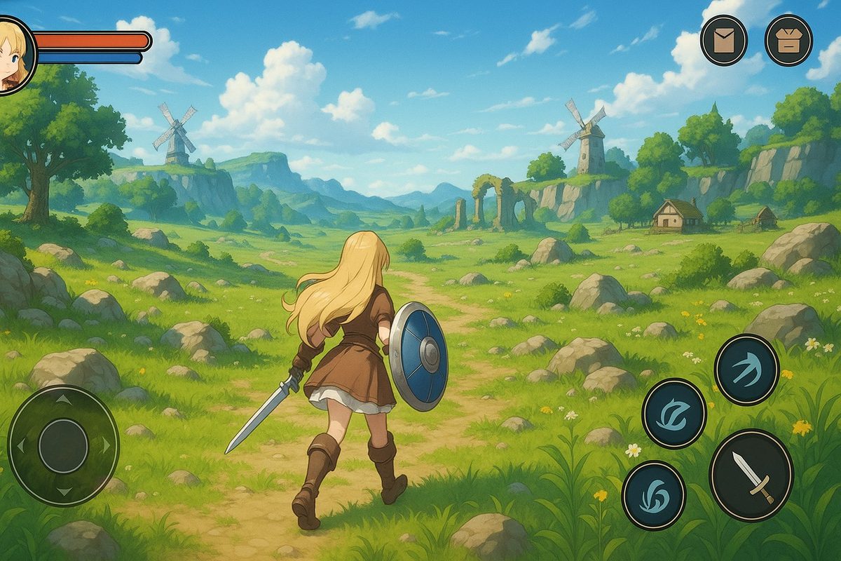 Mabinogi Mobile 일러스트 1