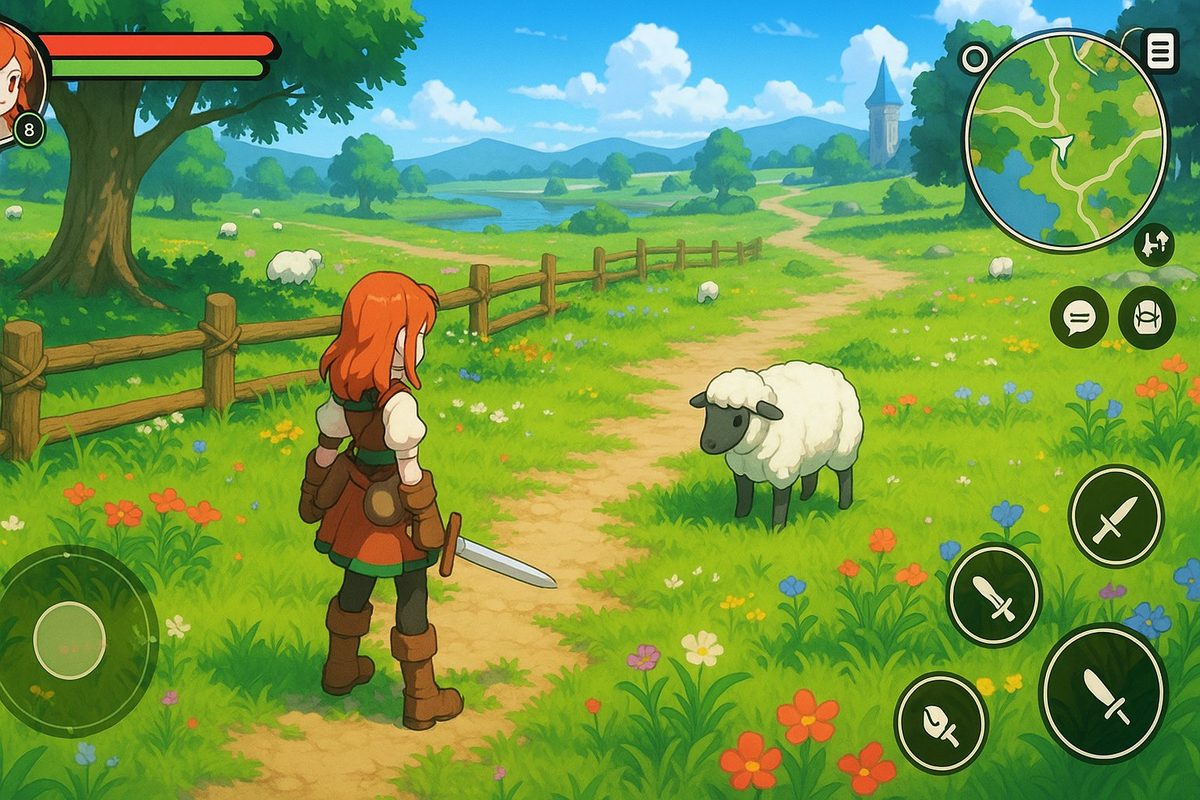 Mabinogi Mobile 일러스트 1