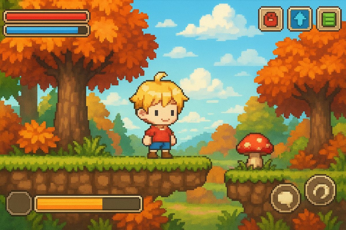 Maple Land 일러스트 1