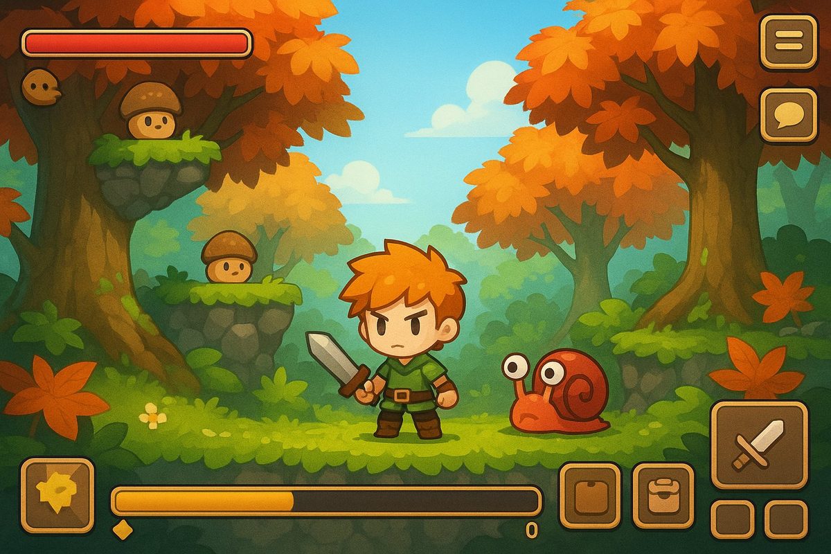 Maple Planet 일러스트 1