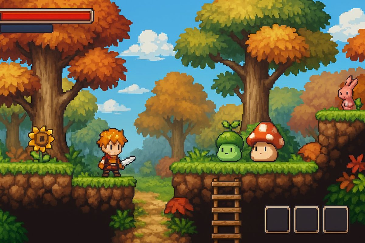 Maple Planet 일러스트 1