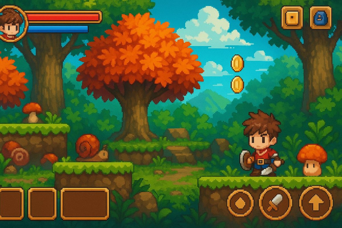 MapleLand 일러스트 1