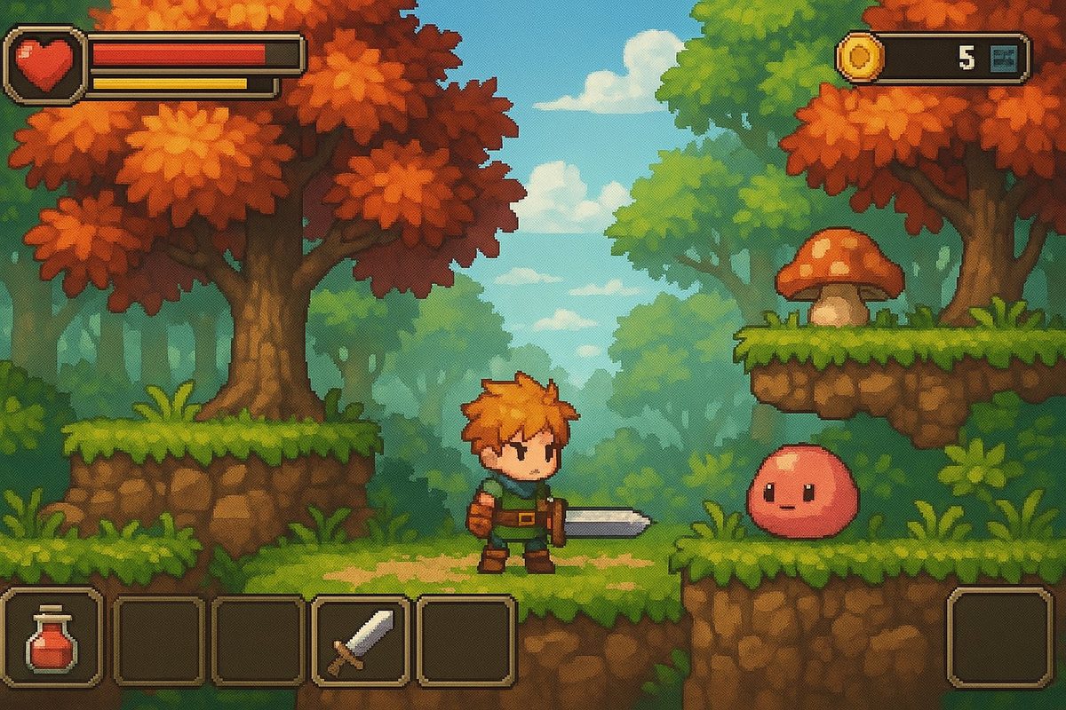 MapleLand 일러스트 1