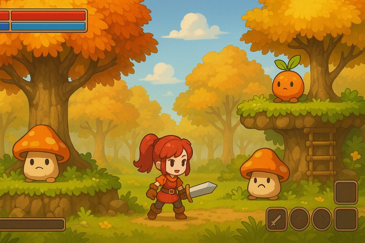 MapleLand 일러스트 1