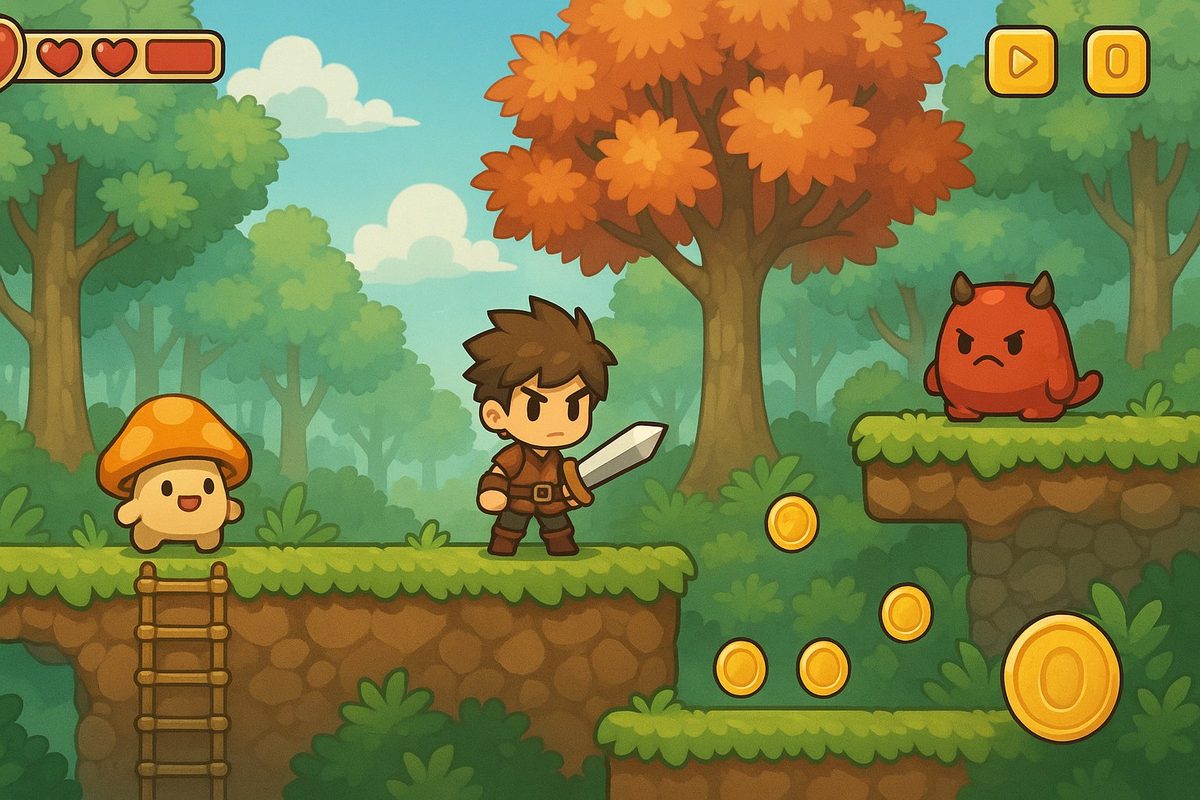 MapleLand 일러스트 1