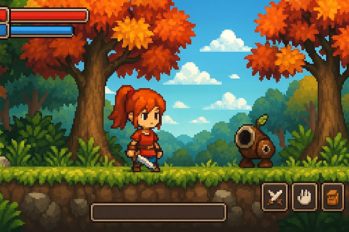 MapleLand 일러스트 1