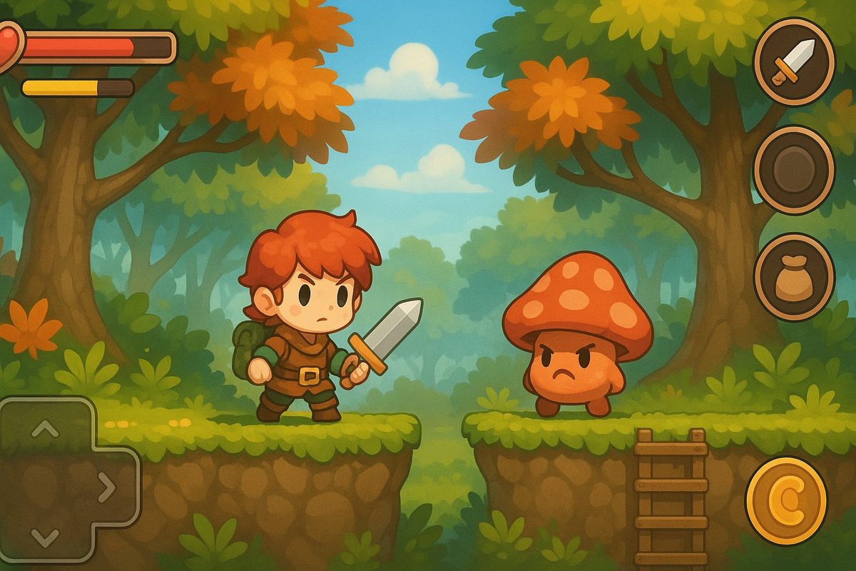 MapleLand 일러스트 1