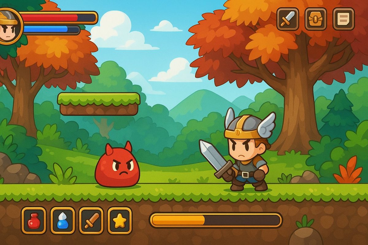 MapleLand 일러스트 1