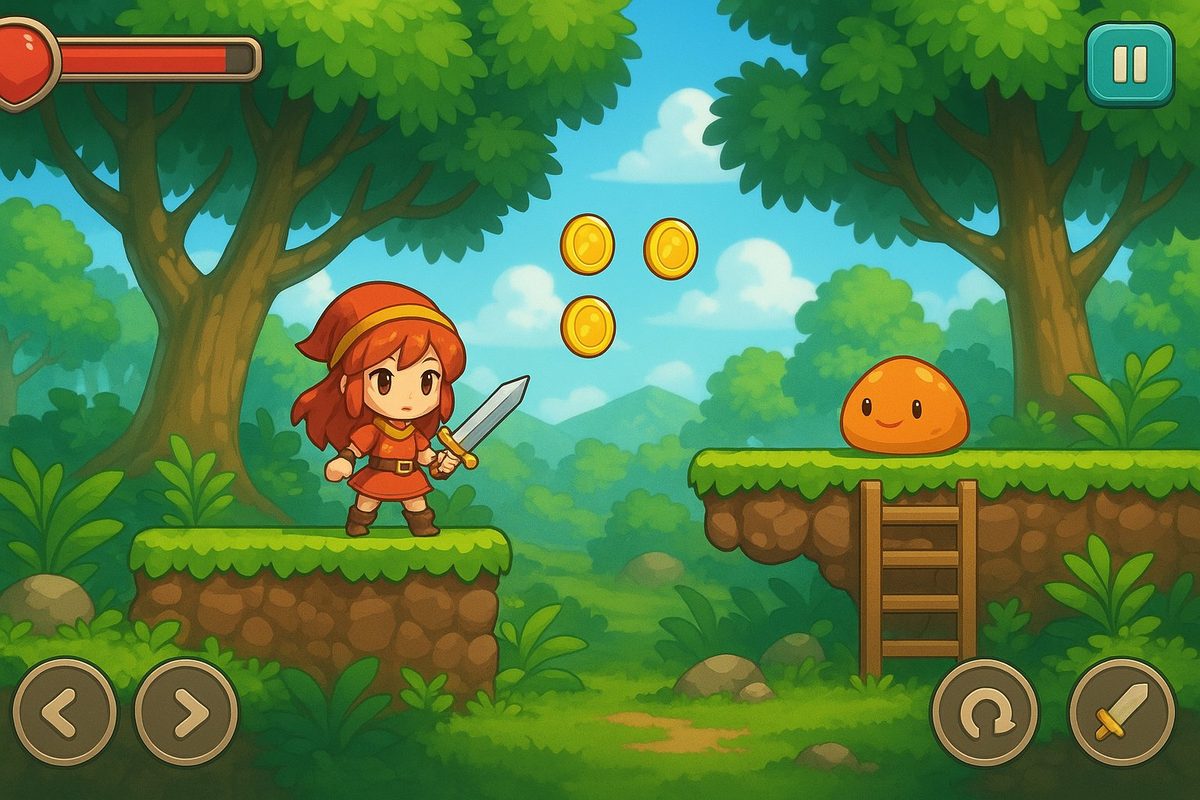 MapleLand 일러스트 1