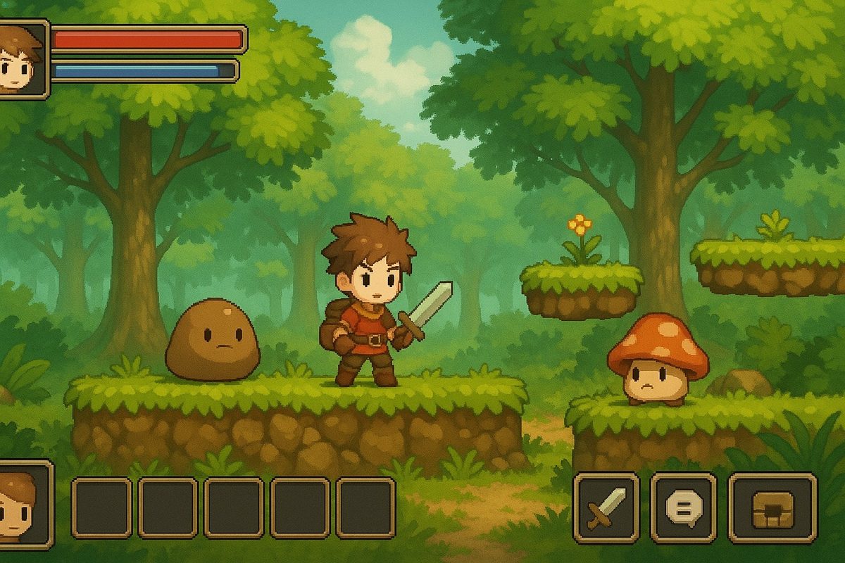 MapleLand 일러스트 1