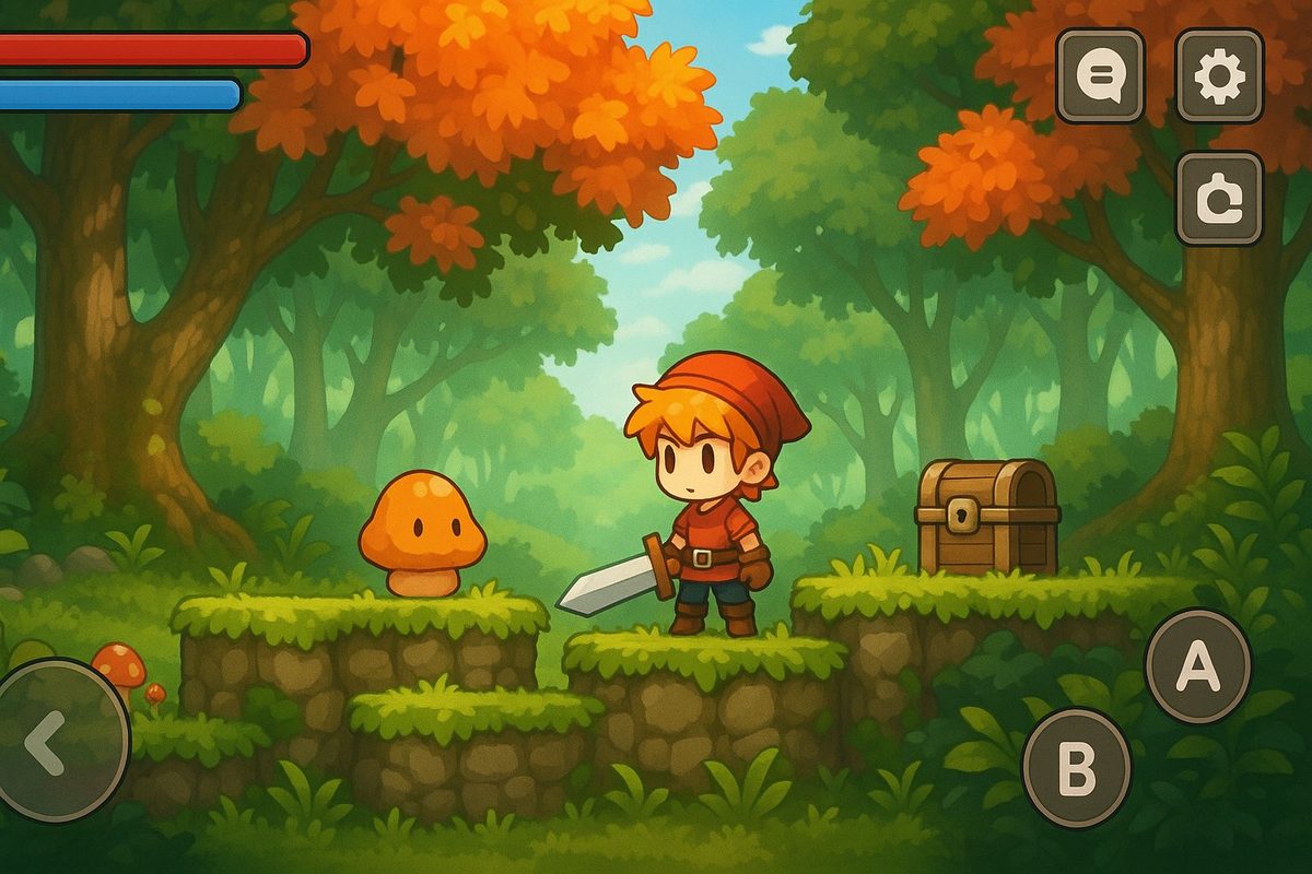 MapleLand 일러스트 1