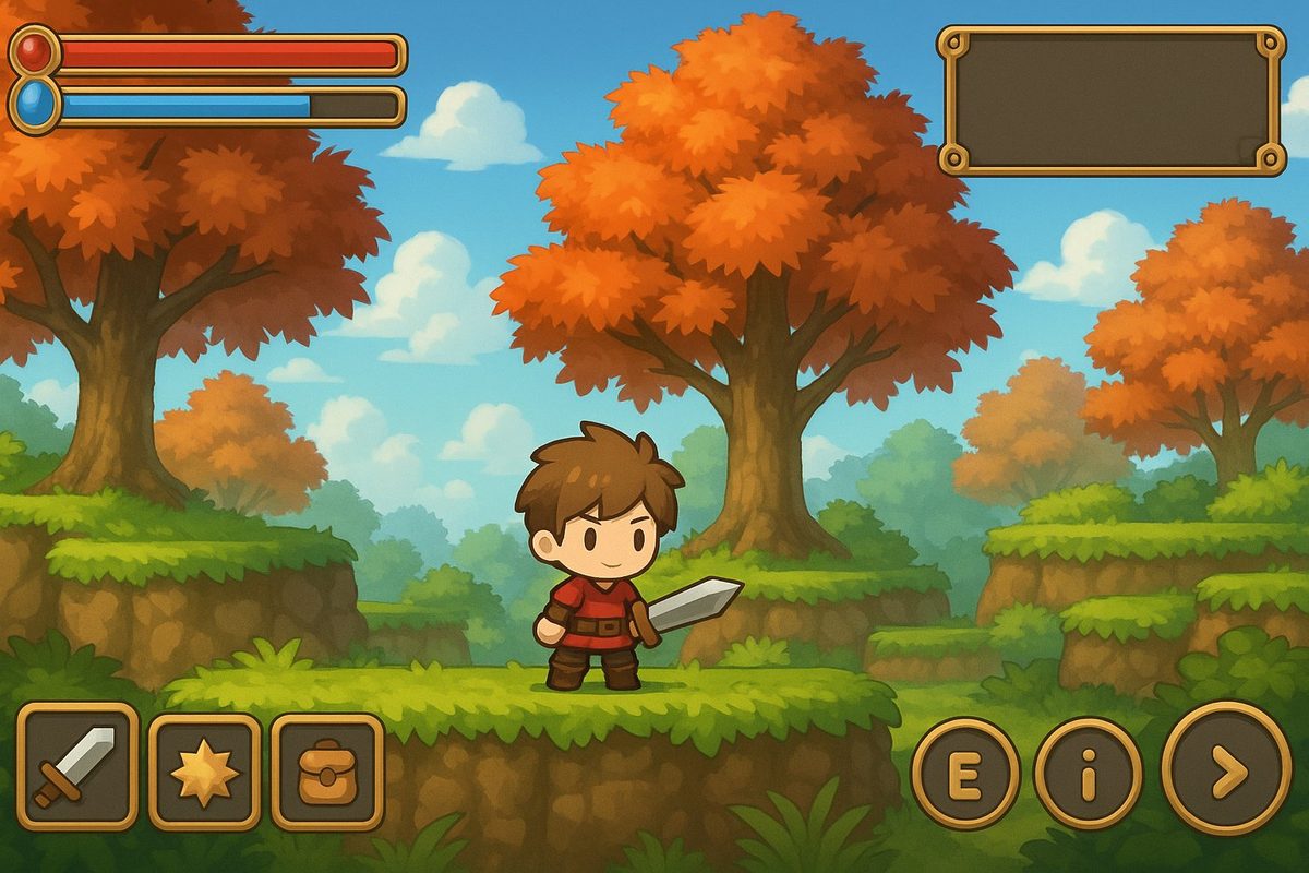 MapleLand 일러스트 1