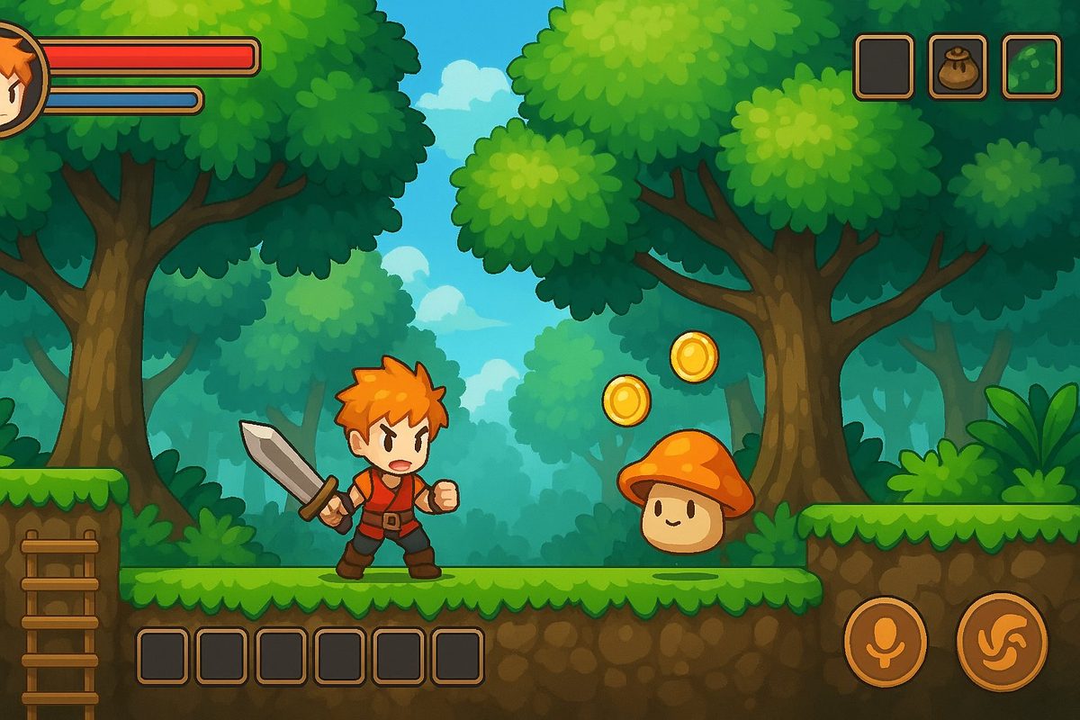 MapleLand 일러스트 1