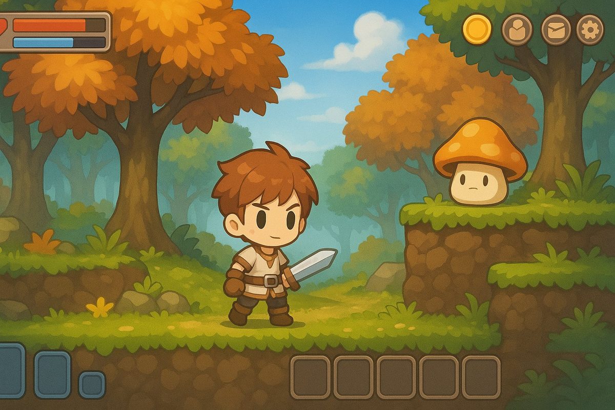MapleLand 일러스트 1