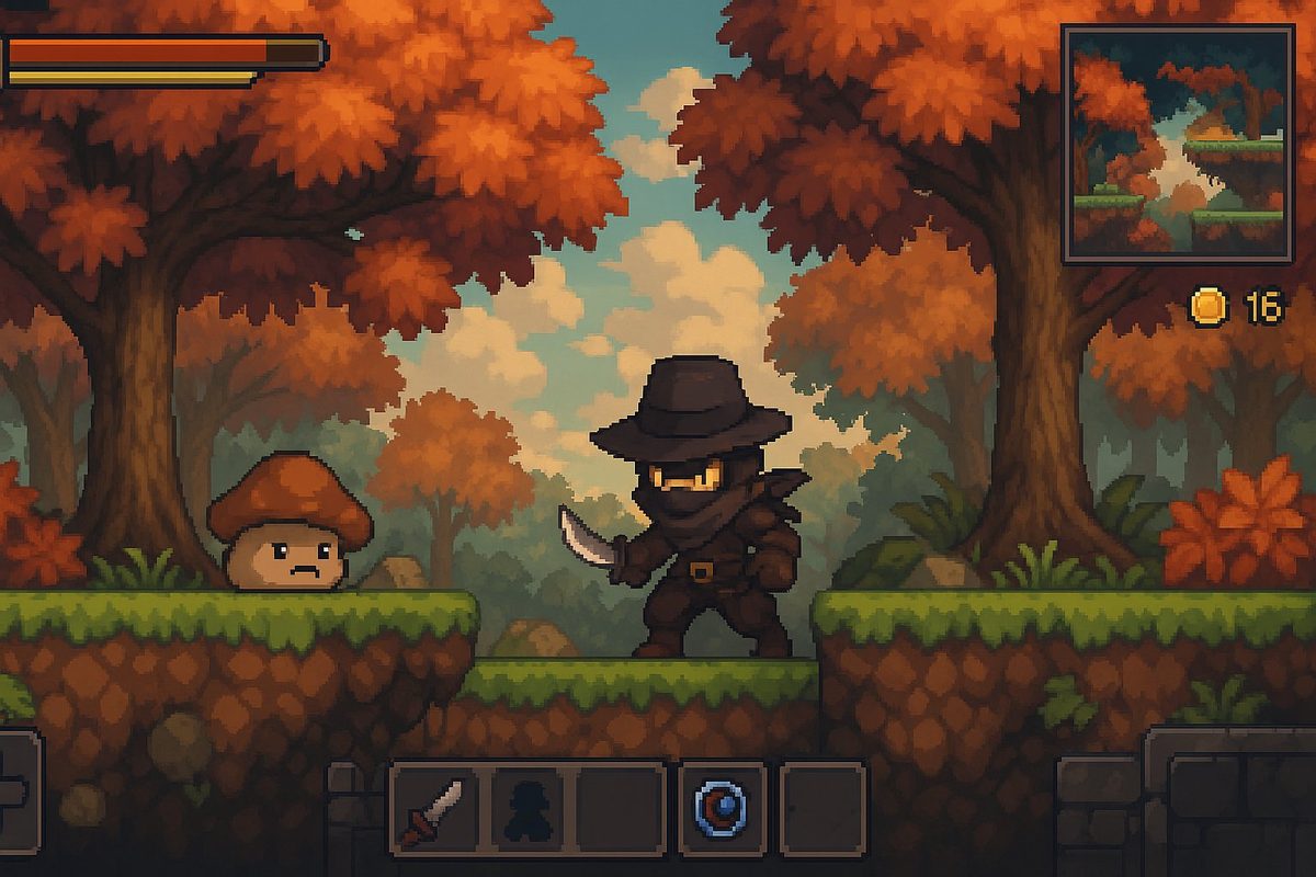 MapleLand Shadower 일러스트 1