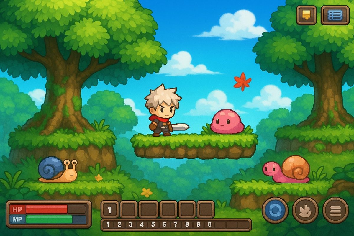 MapleStory 일러스트 1