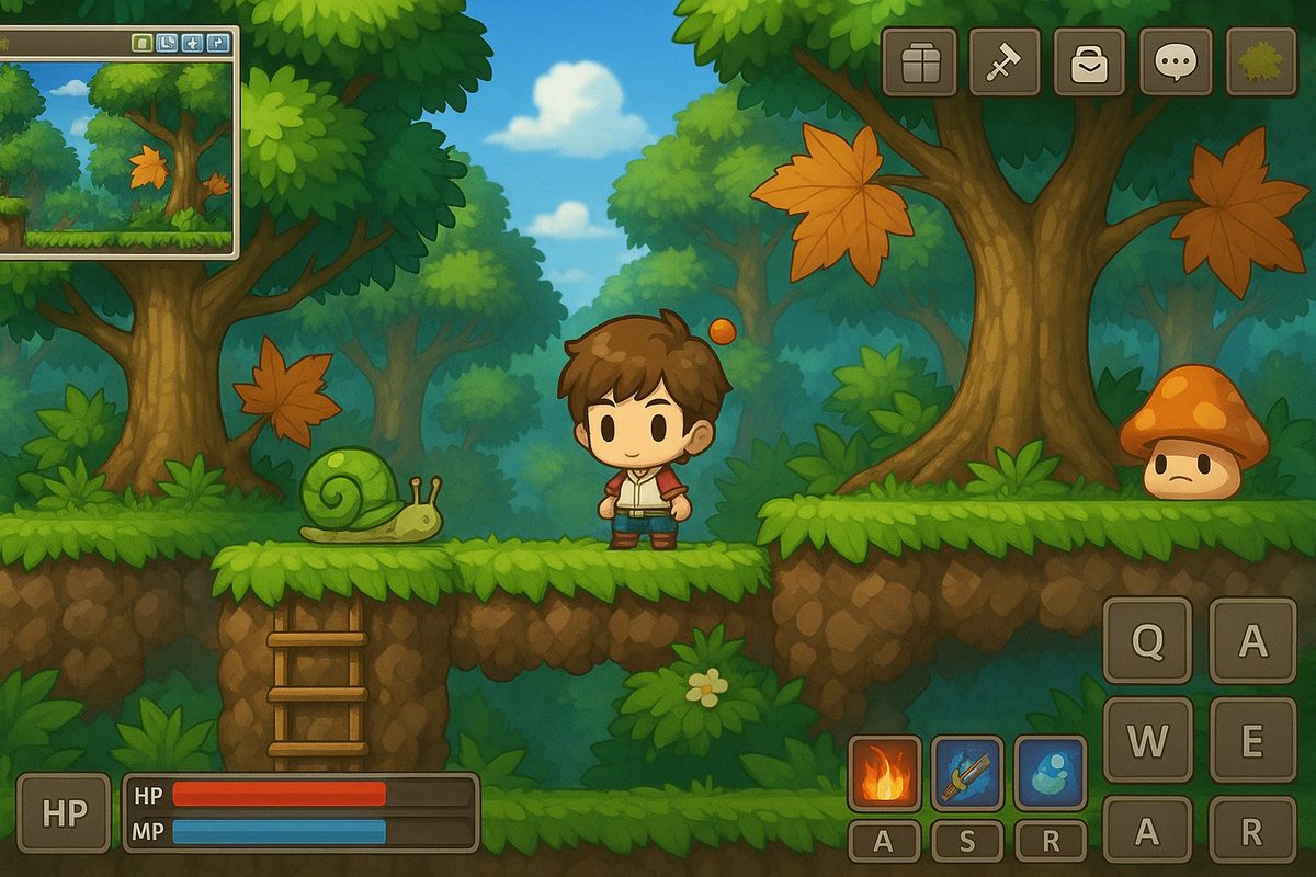 MapleStory 일러스트 1