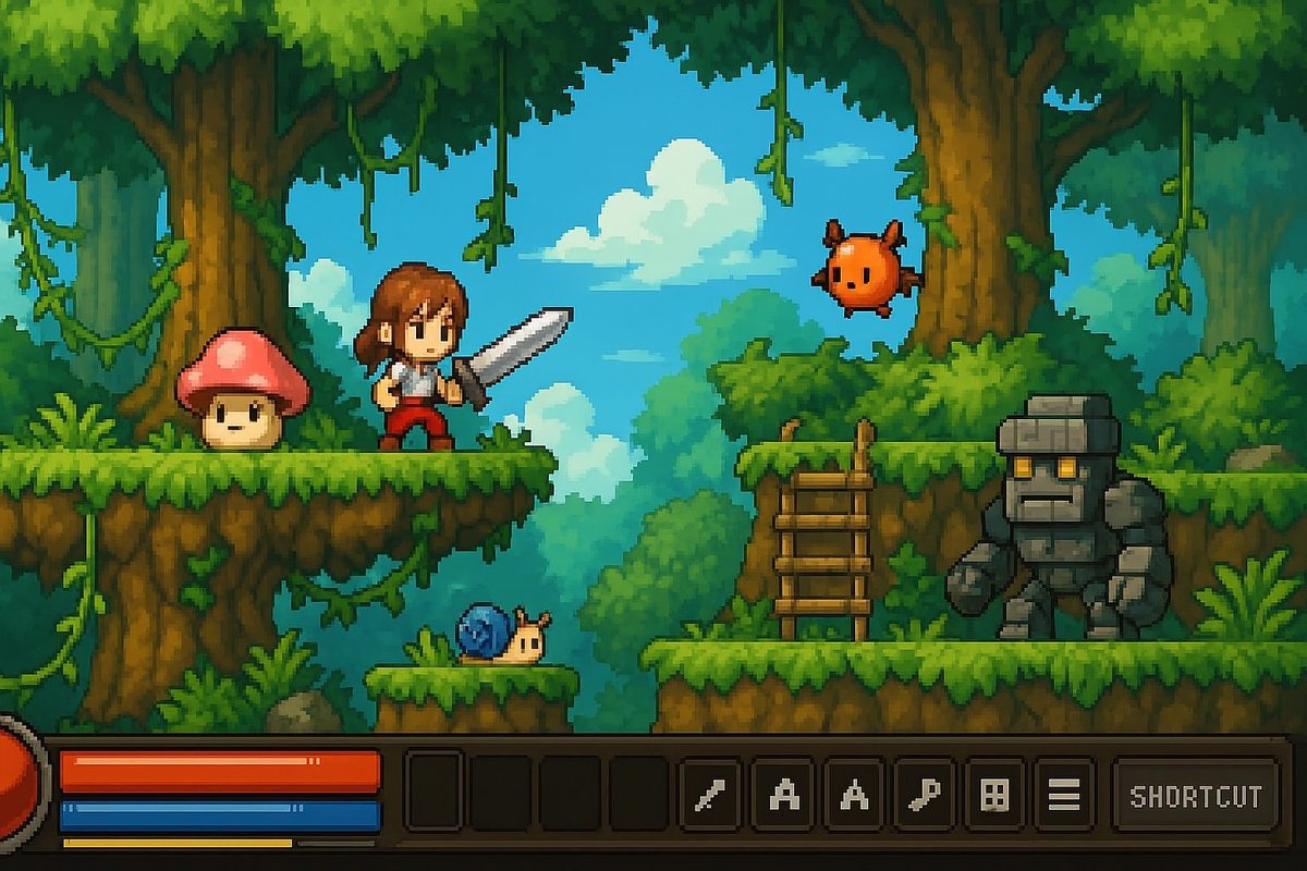 MapleStory 일러스트 1