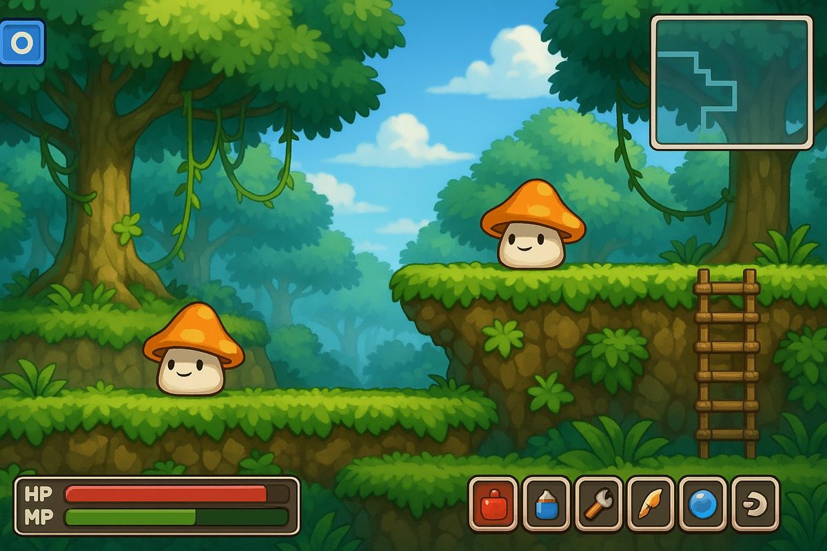 MapleStory 일러스트 1