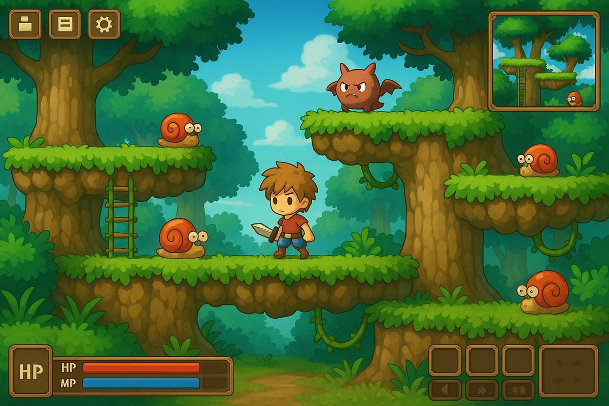 MapleStory 일러스트 1