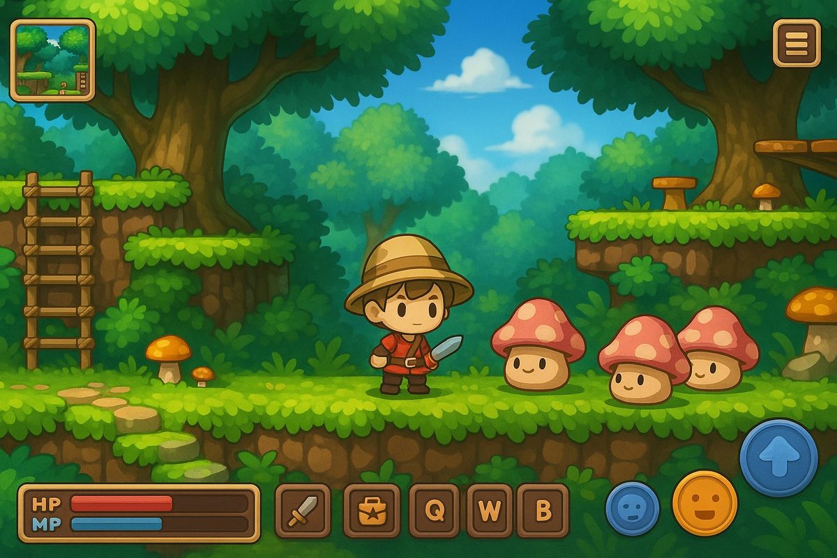 MapleStory 일러스트 1