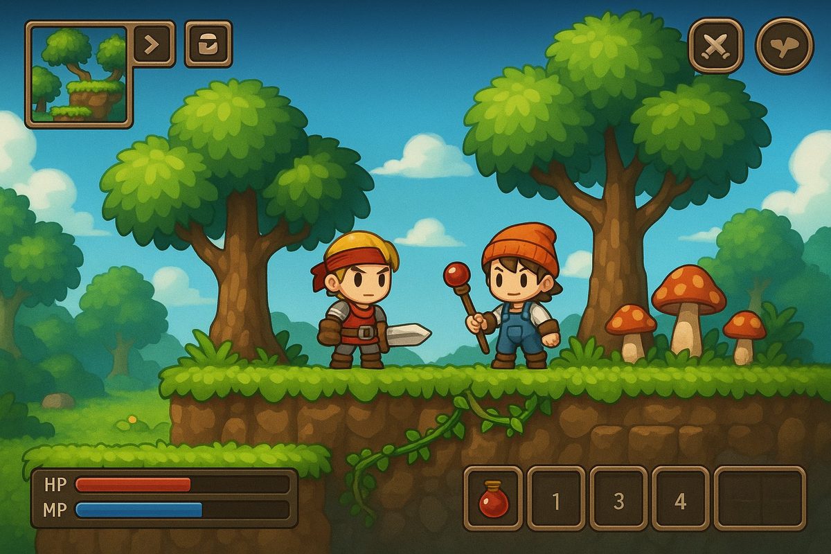 MapleStory 일러스트 1