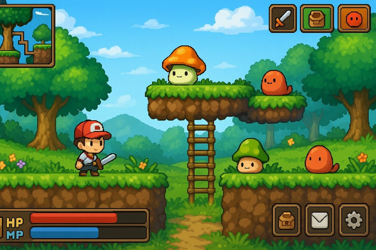 MapleStory 일러스트 1