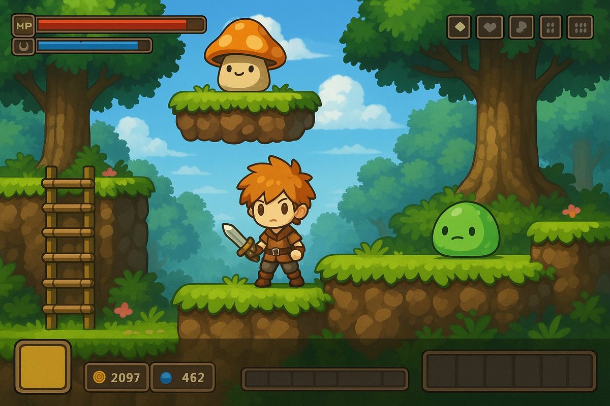 MapleStory 일러스트 1