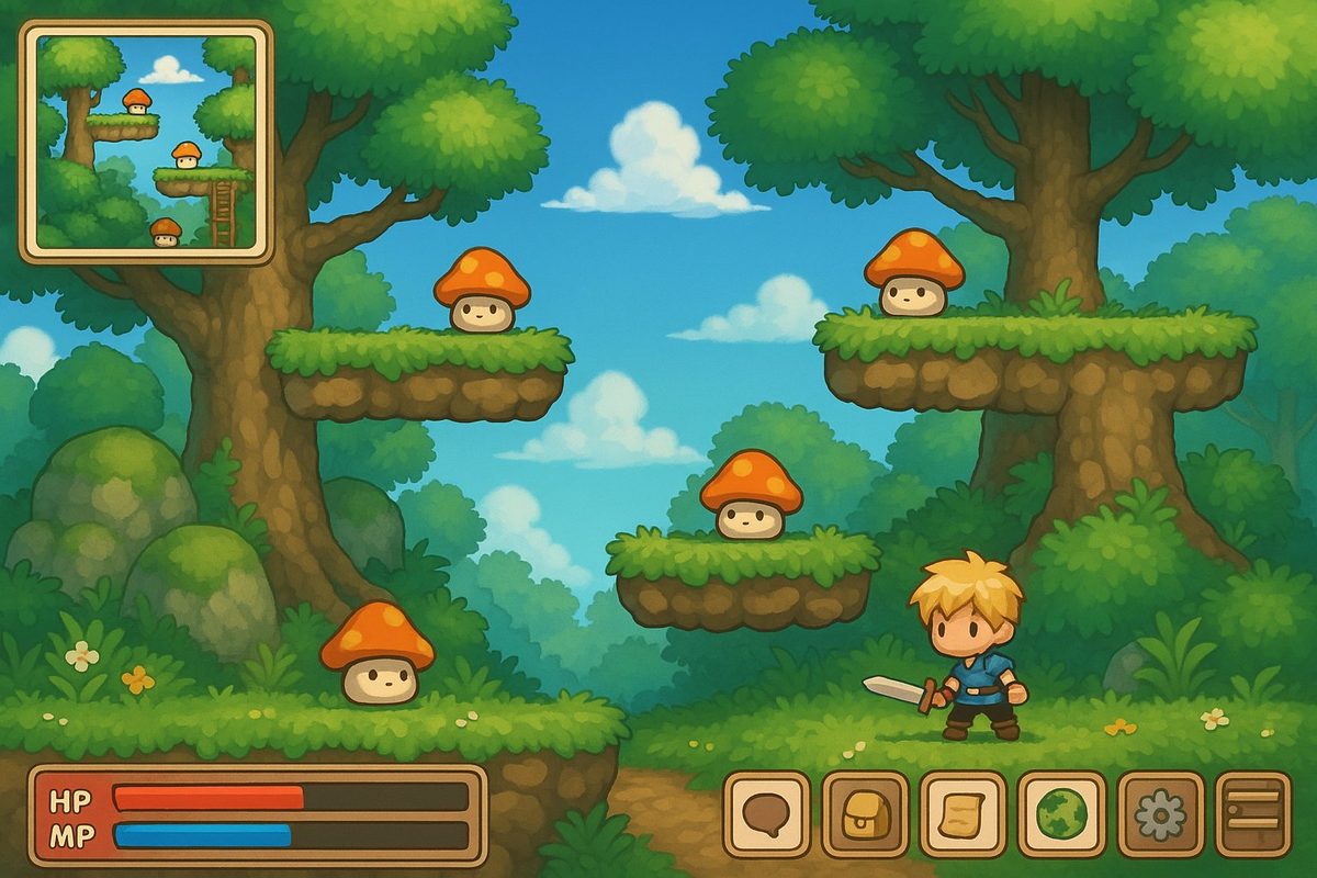 MapleStory 일러스트 1