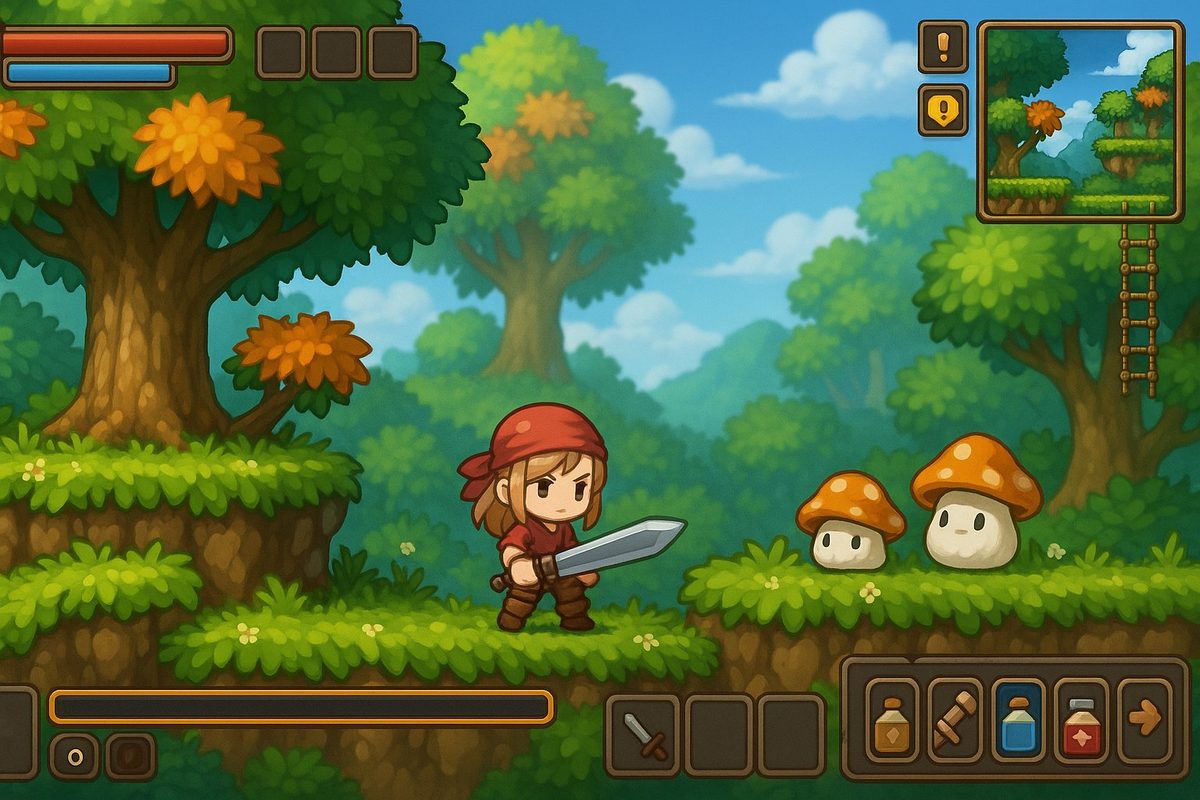 MapleStory 일러스트 1