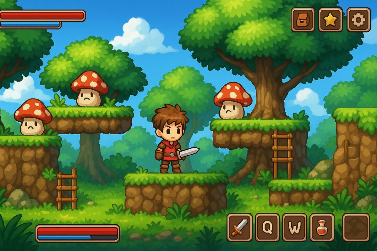 MapleStory 일러스트 1