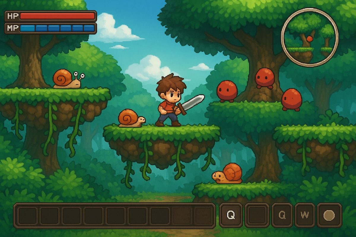 MapleStory 일러스트 1
