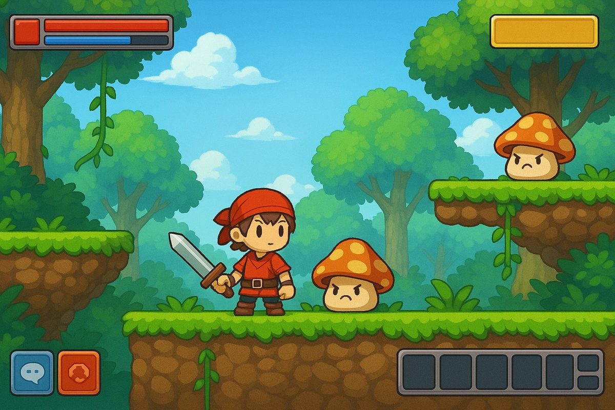 MapleStory 일러스트 1
