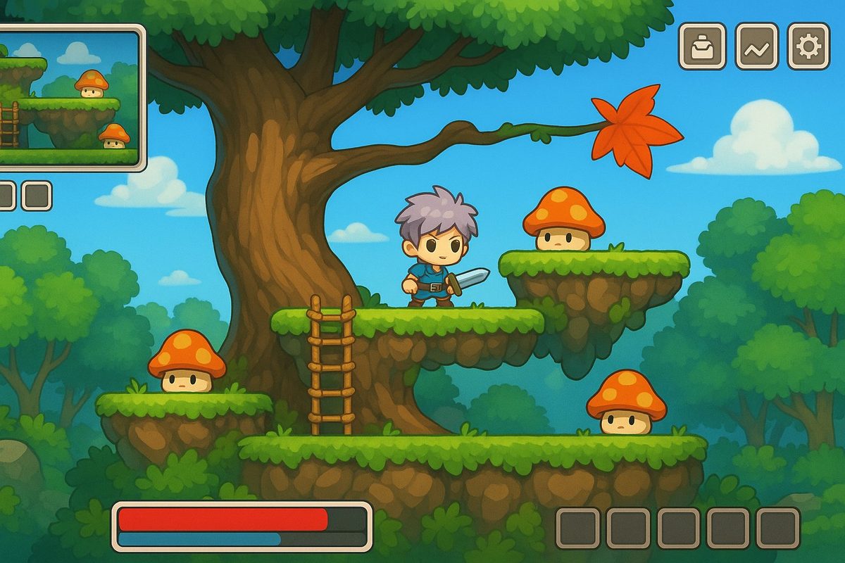 MapleStory 일러스트 1