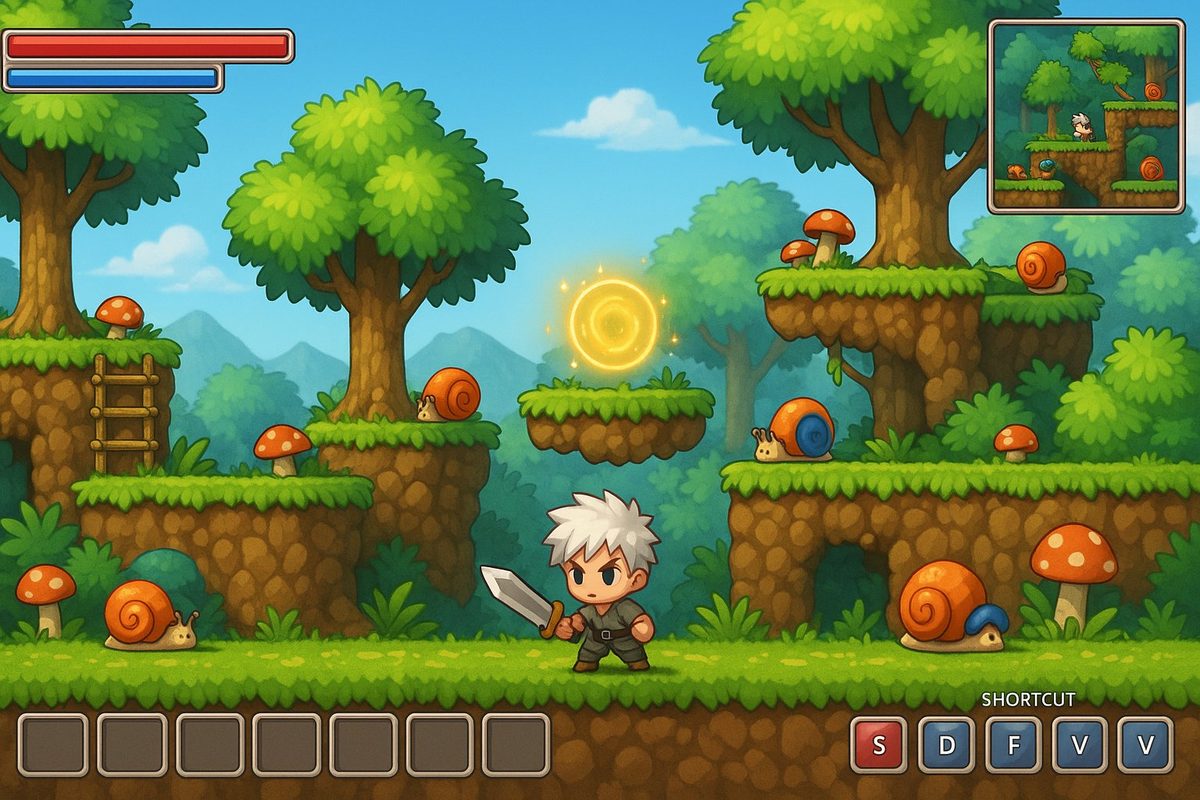 MapleStory 일러스트 1