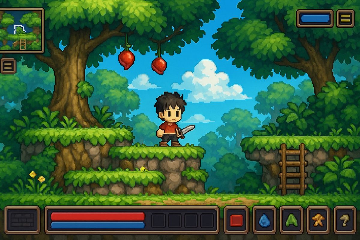 MapleStory 일러스트 1