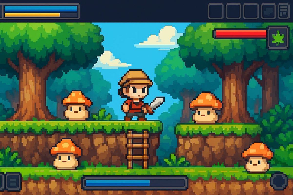 MapleStory 일러스트 1