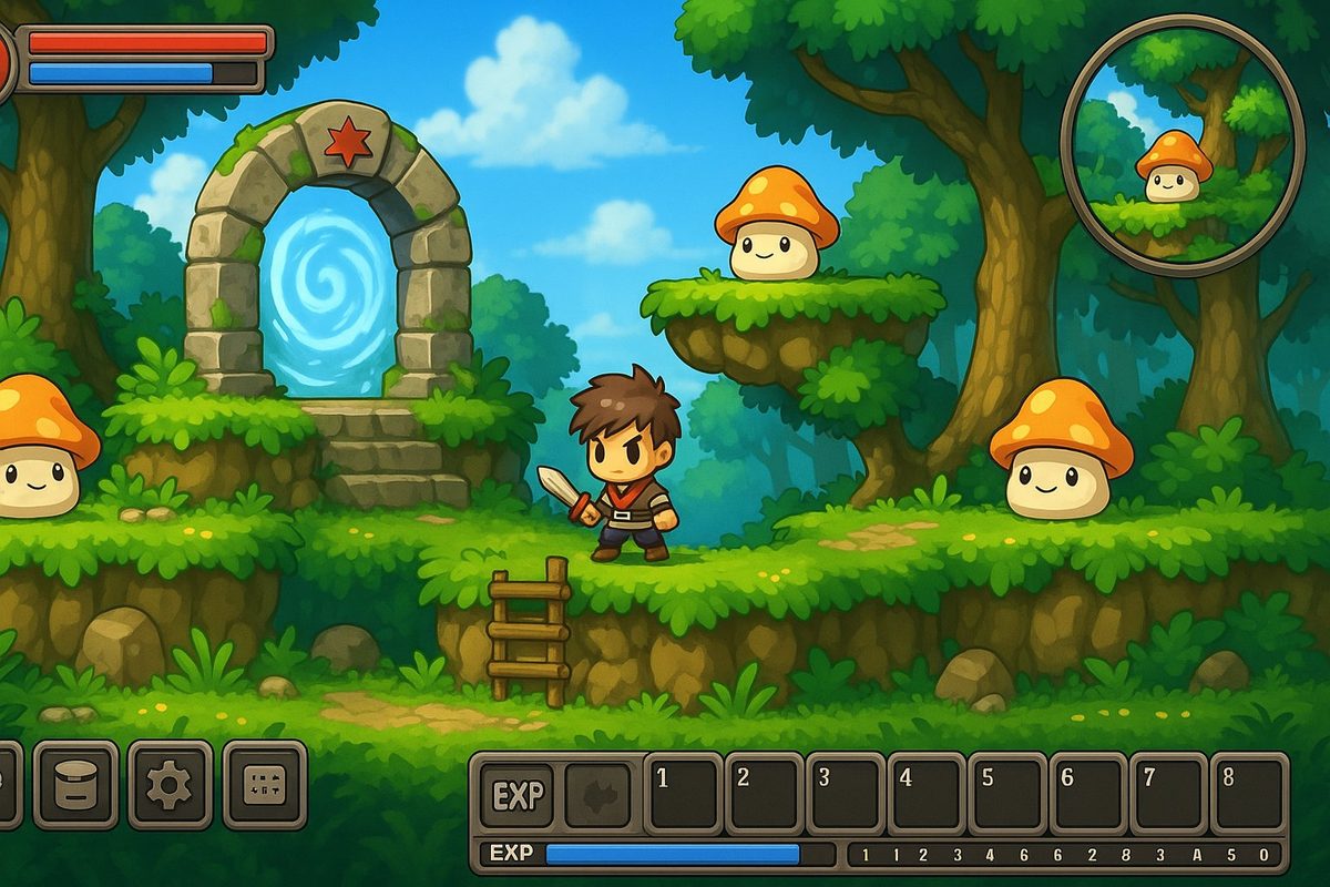 MapleStory 일러스트 1