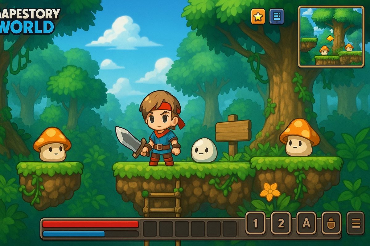 MapleStory World 일러스트 1