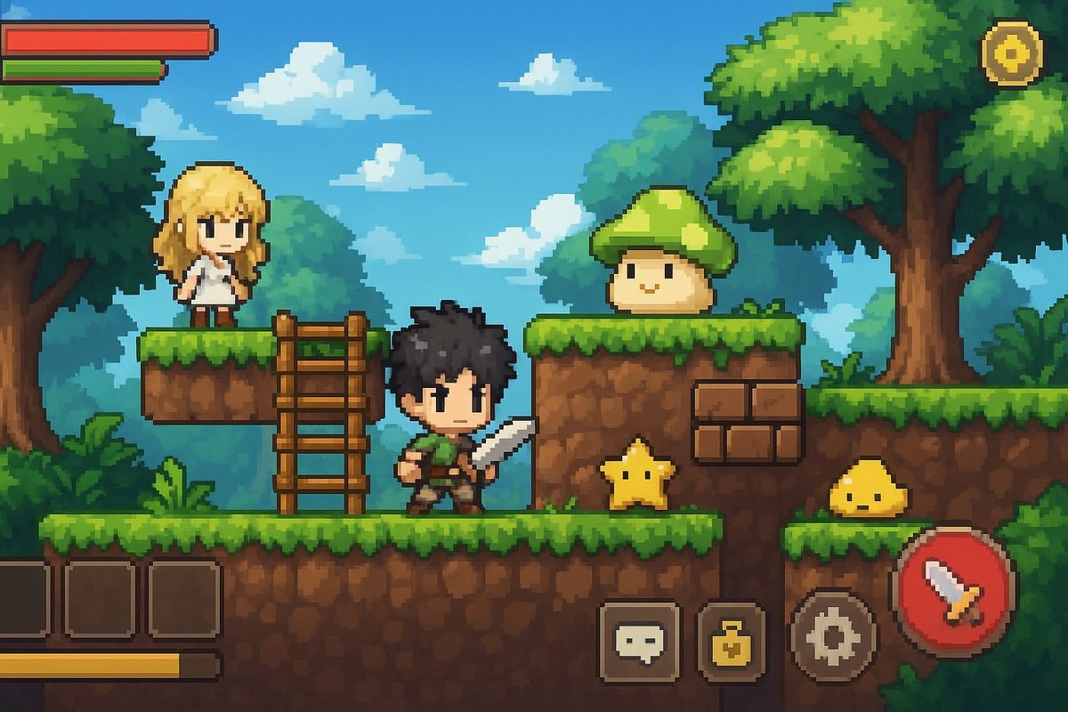 MapleStory Worlds 일러스트 1