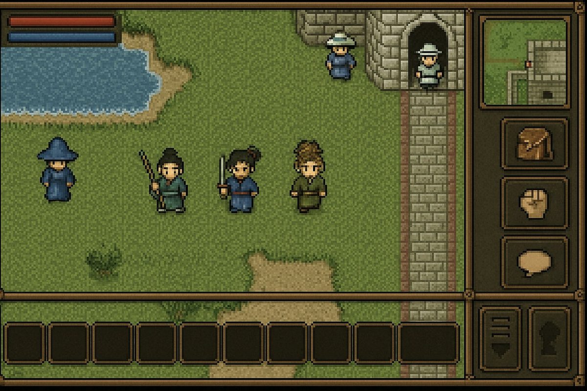 The Kingdom of the Winds Classic 일러스트 1