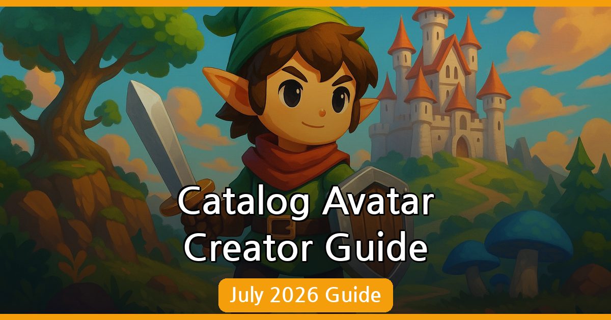 Mastering Catalog Avatar Creator: A Complete Guide for July 2026