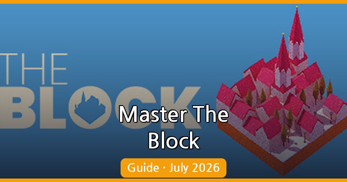 Mastering The Block on Roblox: A Comprehensive Guide for July 2026