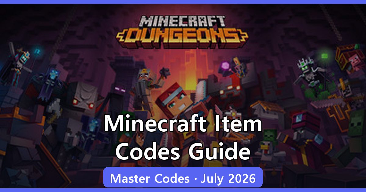 Mastering Minecraft Item Codes: A Complete Guide for July 2026