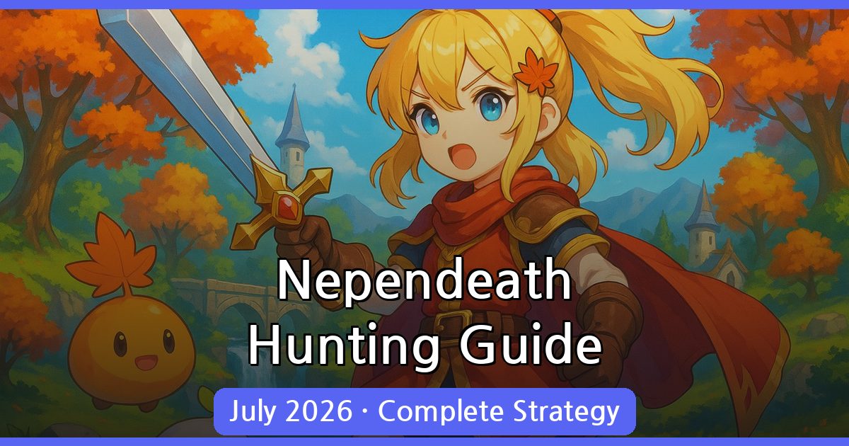 MapleLand: Nependeath Hunting Guide & Exchange Tips - July 2026