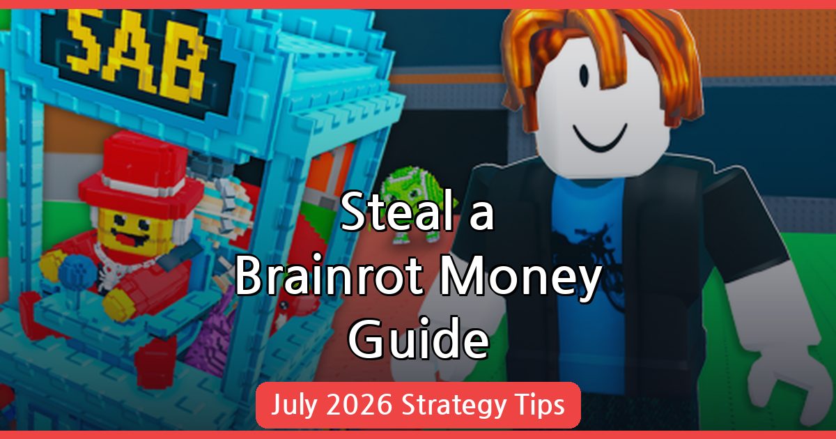 Steal a Brainrot: Mastering Money Making Strategies in July 2026